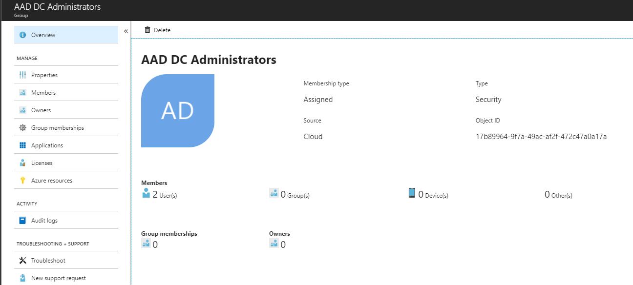 Azure AD Domain Services aka AAD DS – Part 2 – Sam's Corner