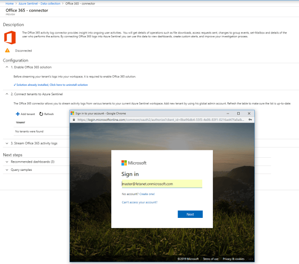 Use Azure Sentinel to Investigate Security Alerts – Sam's Corner