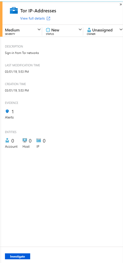 Use Azure Sentinel to Investigate Security Alerts – Sam's Corner