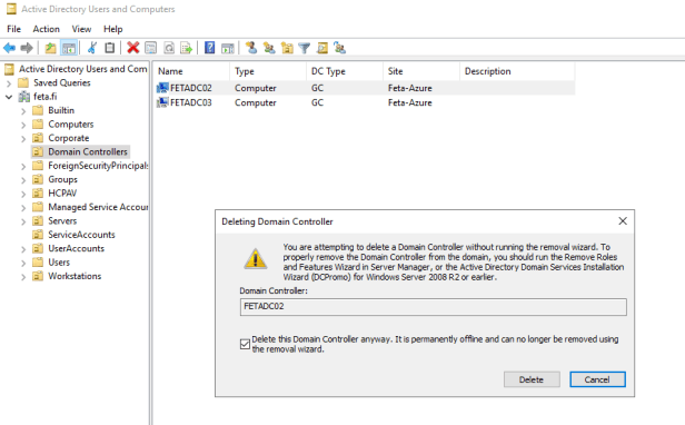 How To Fix W10 On-Premises AD Domain Join Error Code 1003 – Sam's Corner