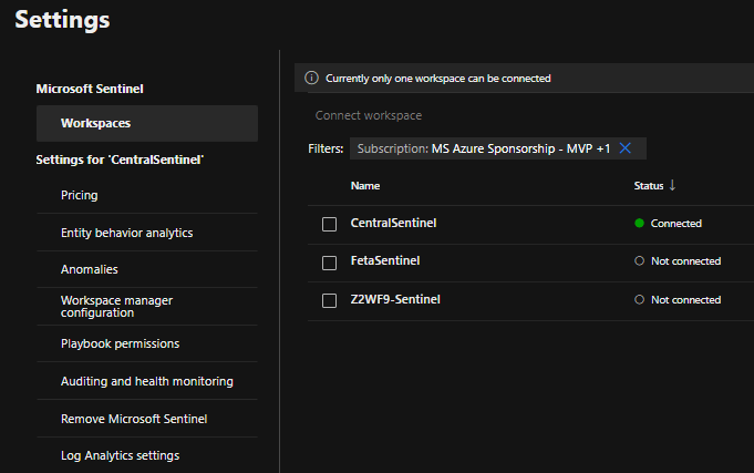 Sentinel Control Platform Microsoft Sentinel in Unified Security Operations Platform – Sam's Corner